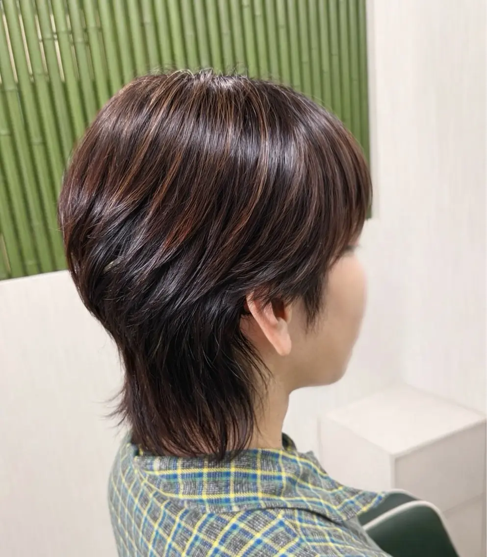 ショート 矢内 結菜のヘアスタイル
