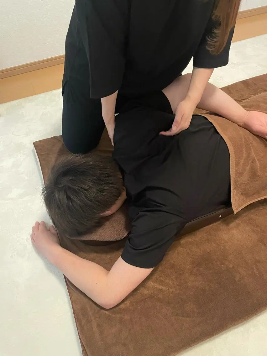 【肩】部分集中コース50分【腰等】の写真
