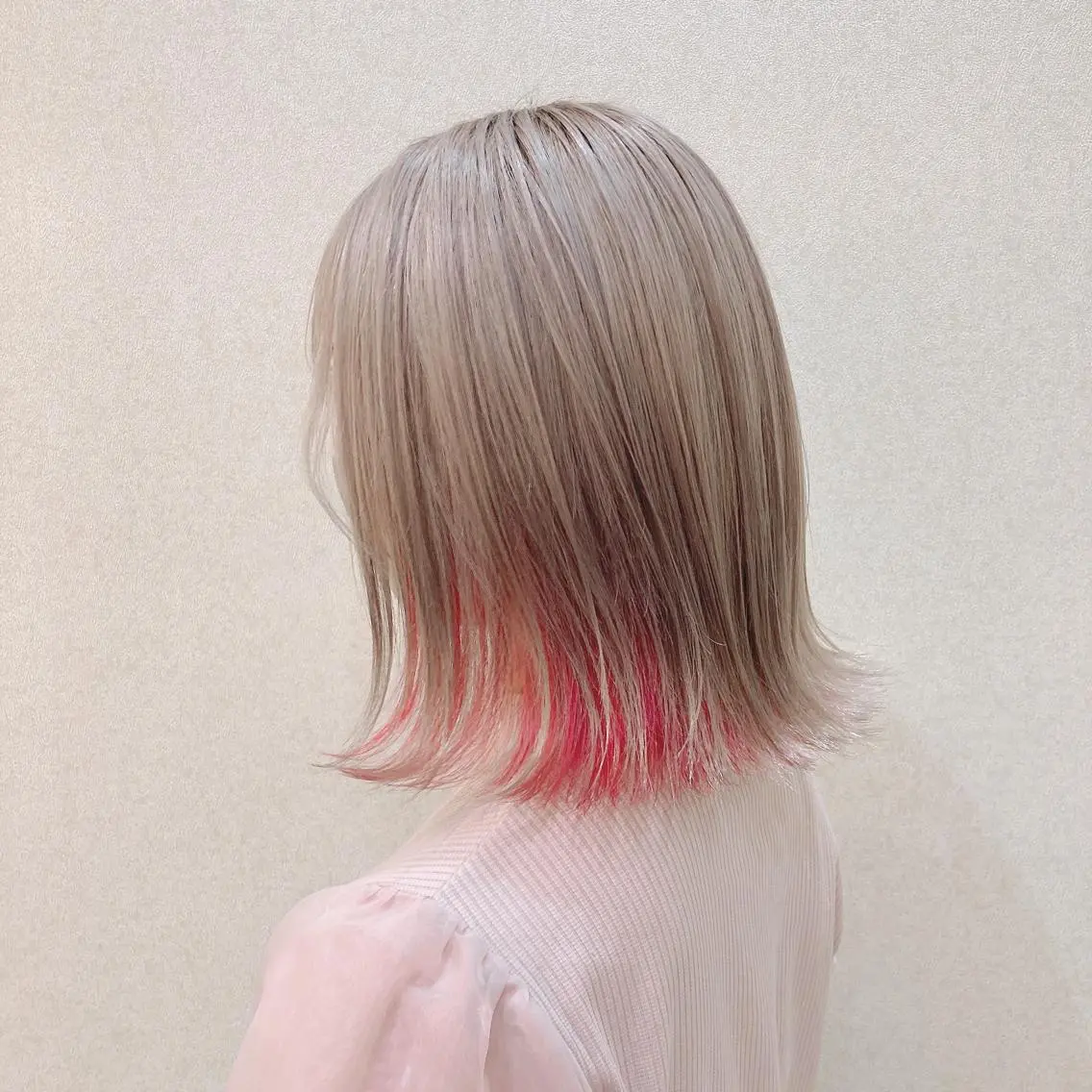 ショート カラー 髪質改善.縮毛矯正 ×韓国ヘアyukiのヘアスタイル
