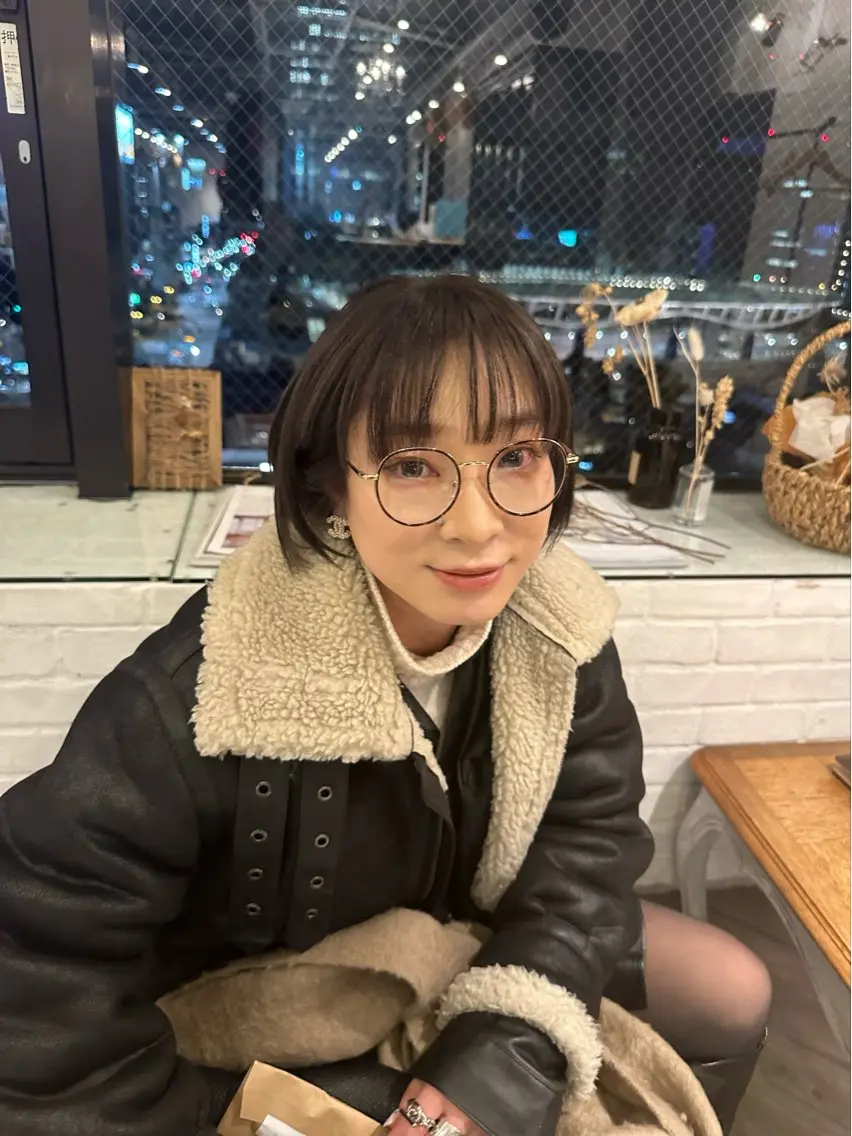 ショート カラー ショートボブ ボブ ショートヘア ワイドバング カット ヘアカラー トリートメント 前田 加奈子のヘアスタイル