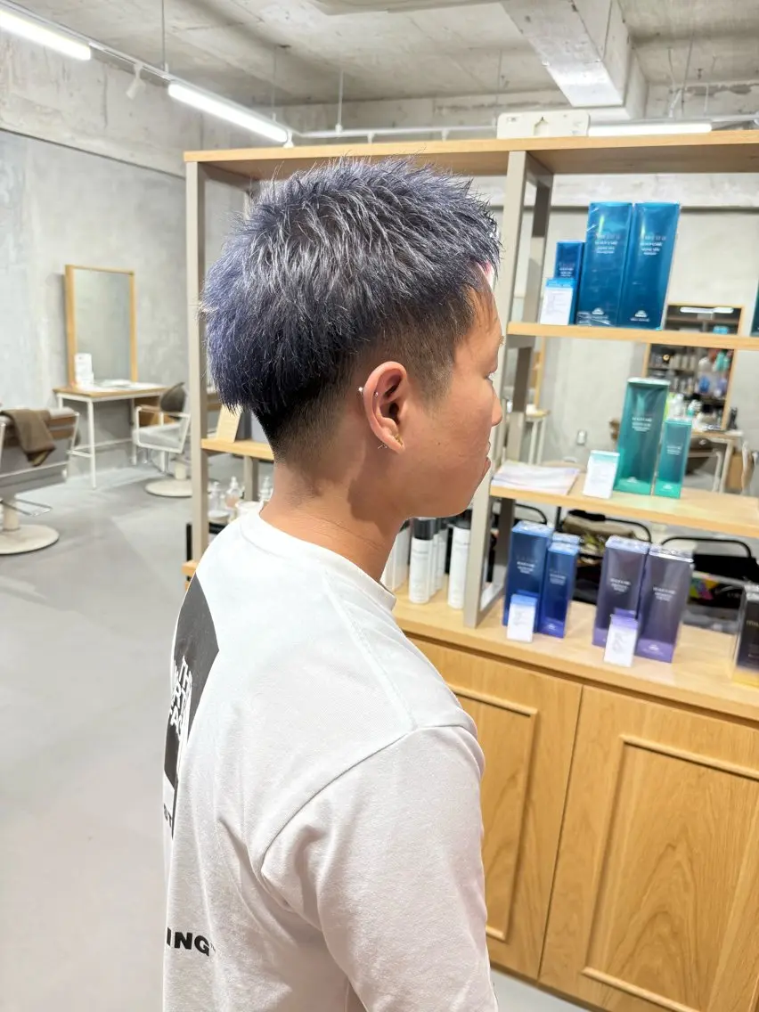 カラー 湯浅 慈園のヘアスタイル