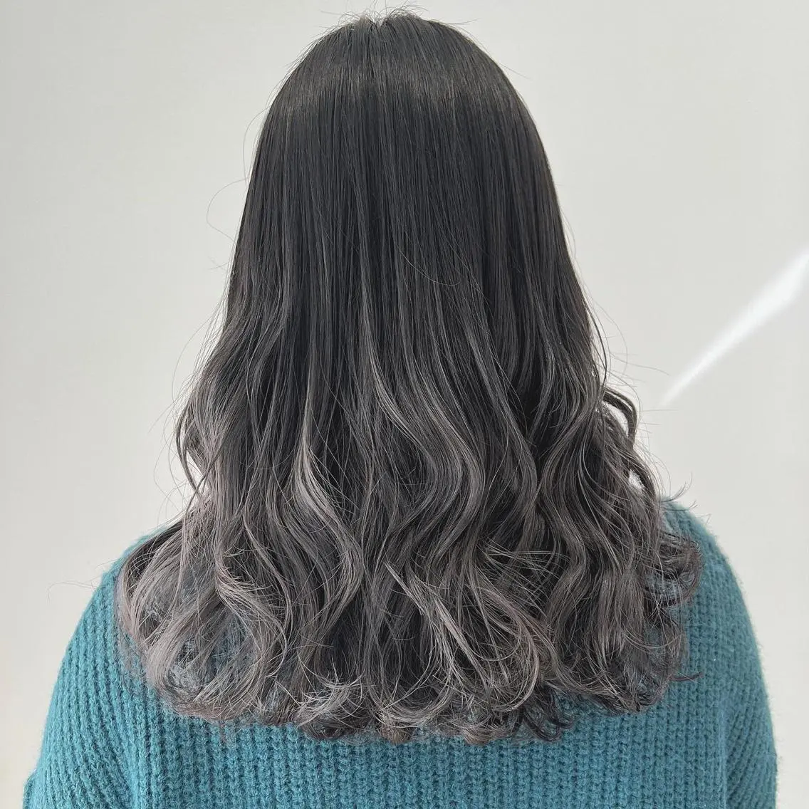 セミロング カラー レイヤーカット// メイのヘアスタイル