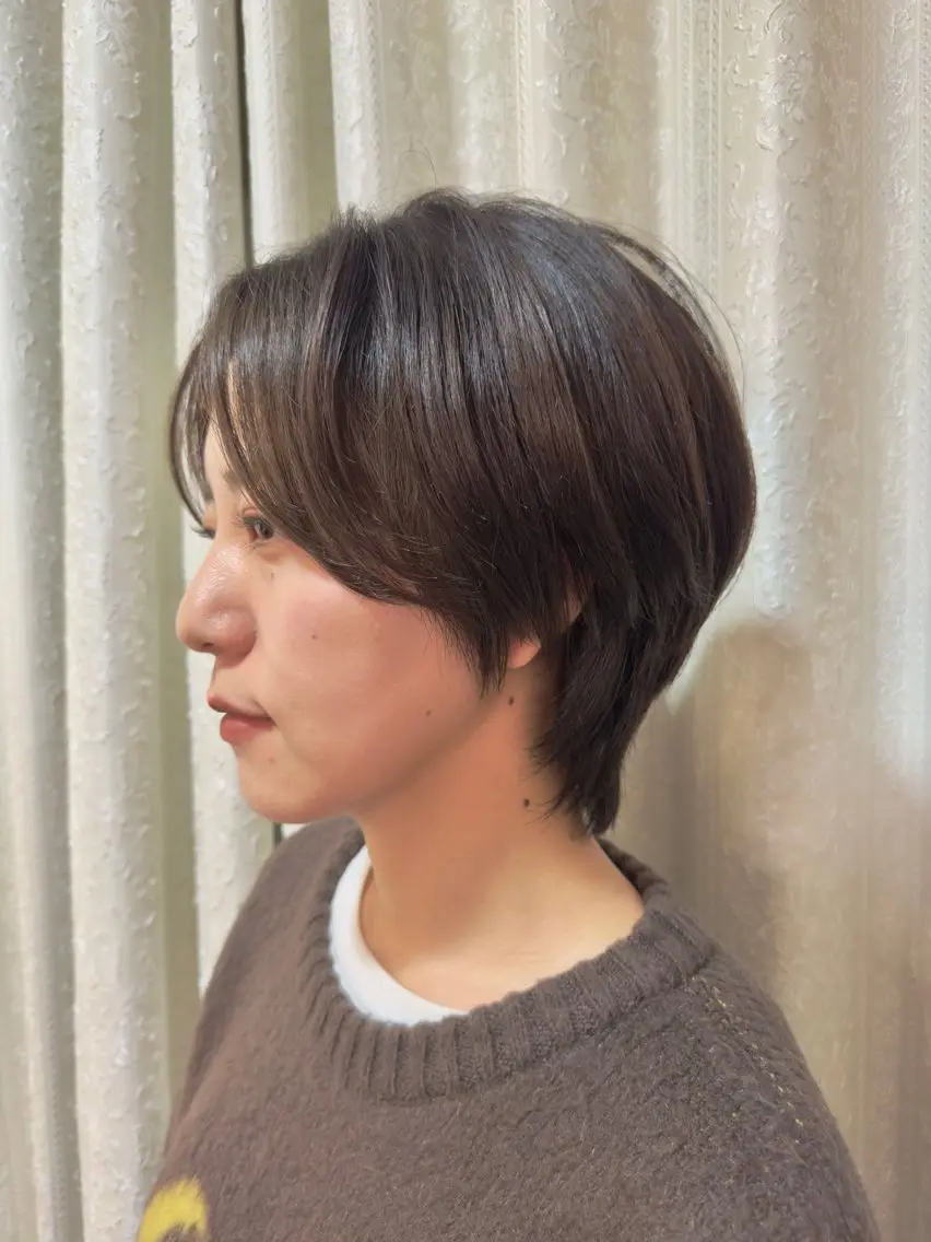 ショート ハンサムショート ショートヘア ショートカットなら 前平友慈のヘアスタイル
