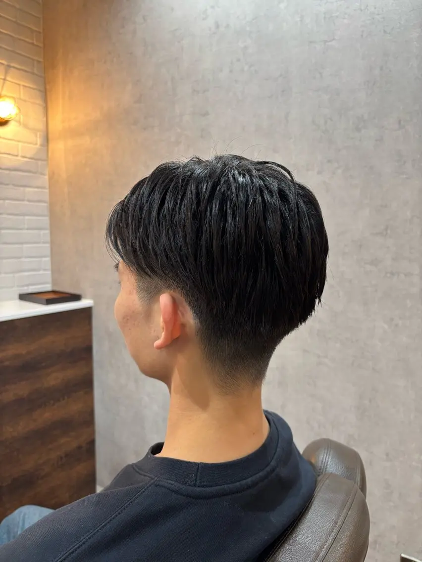 メンズカット＋シャンプーの写真