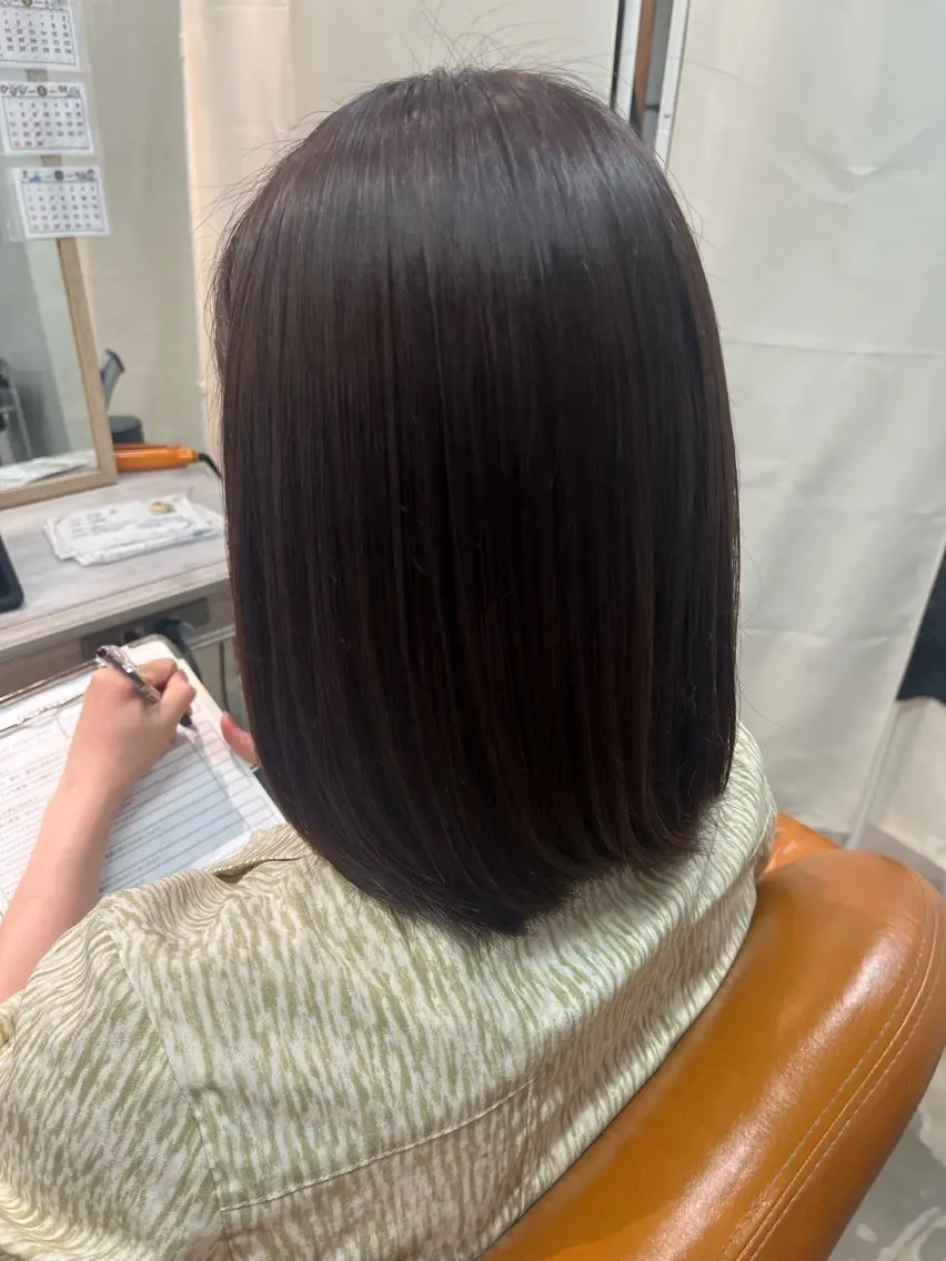 カラー ヘアカラー 辻村 はなのヘアスタイル