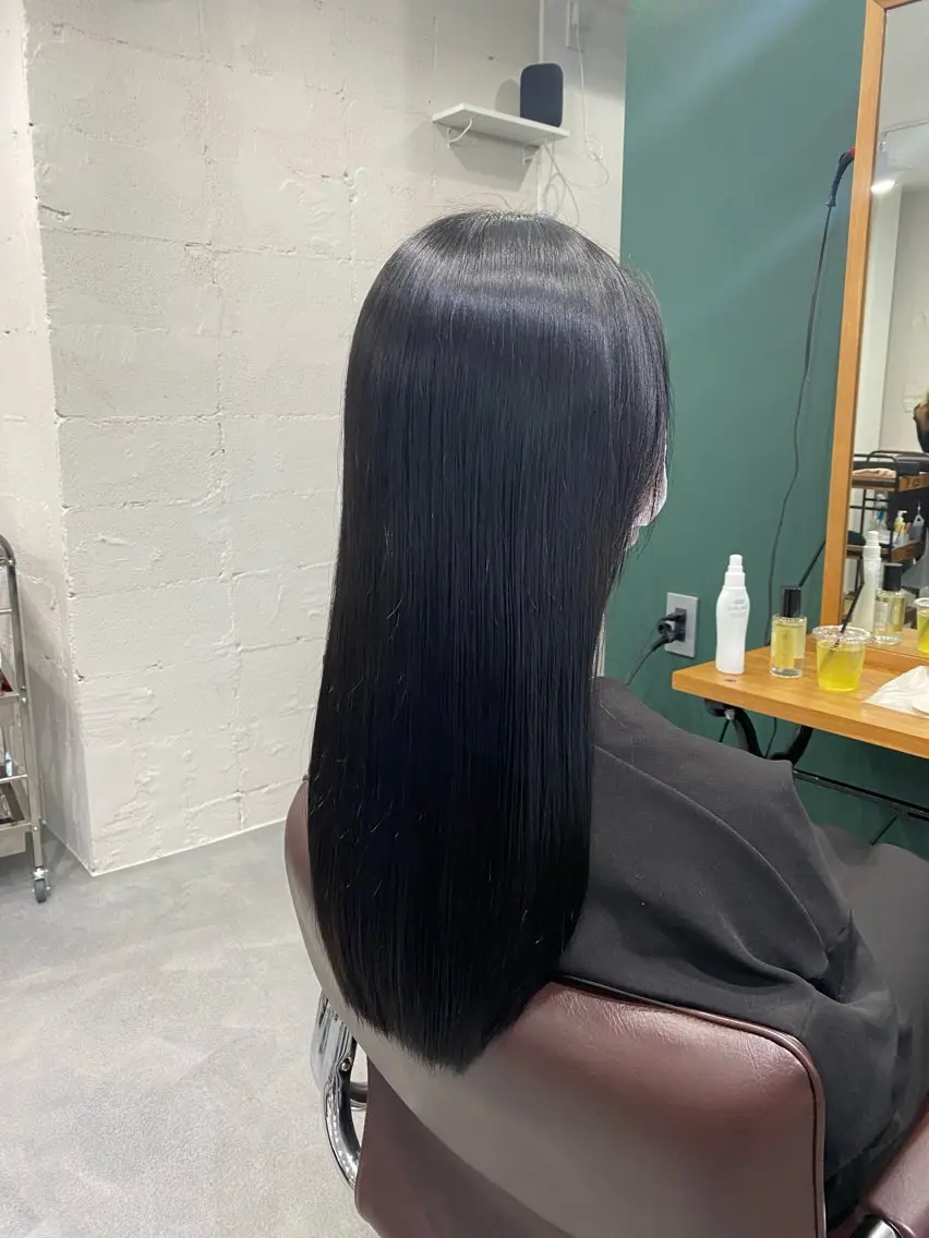 ロング カラー 髪質改善 ヘアカラー トリートメント 梅田中崎町髪質改善 /オキヒロト/エコルのヘアスタイル