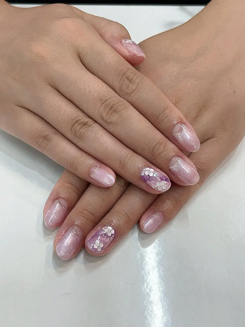 ネイル ハンドネイル ハンドケア あおやぎ ゆきこのネイルデザイン