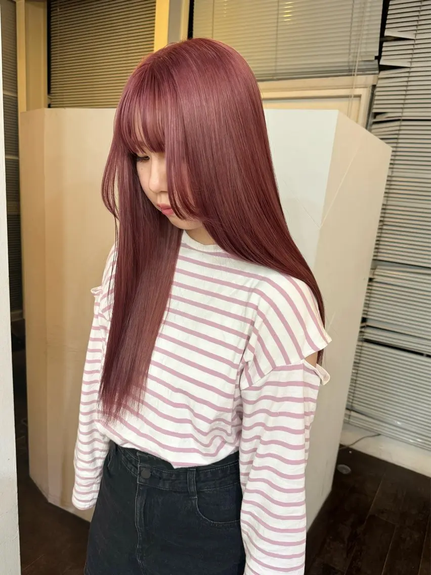 ロング カラー 🌻名古屋🌻 🫧ハイトーン🫧のヘアスタイル