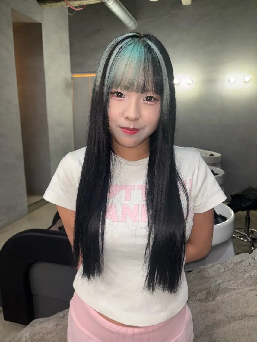 ロング カラー ヘアカラー デザインカラー /rioのヘアスタイル