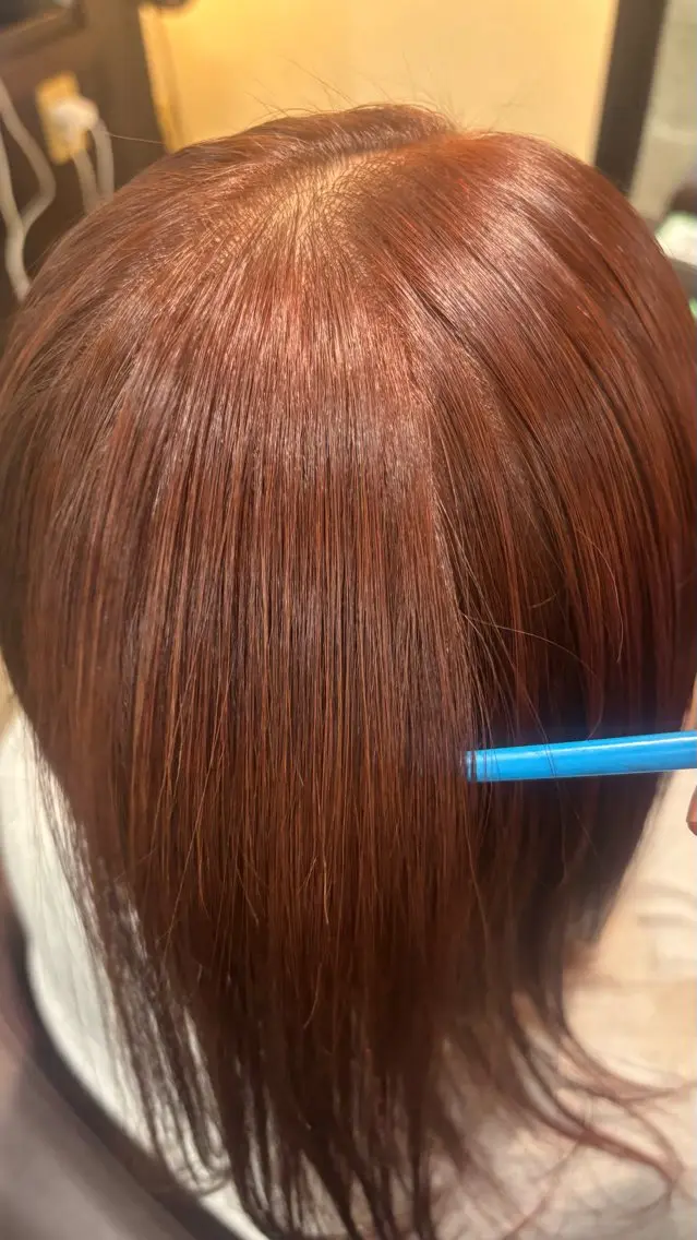 セミロング ヘアカラー トリートメント 札幌 Nanami 🪽のヘアスタイル
