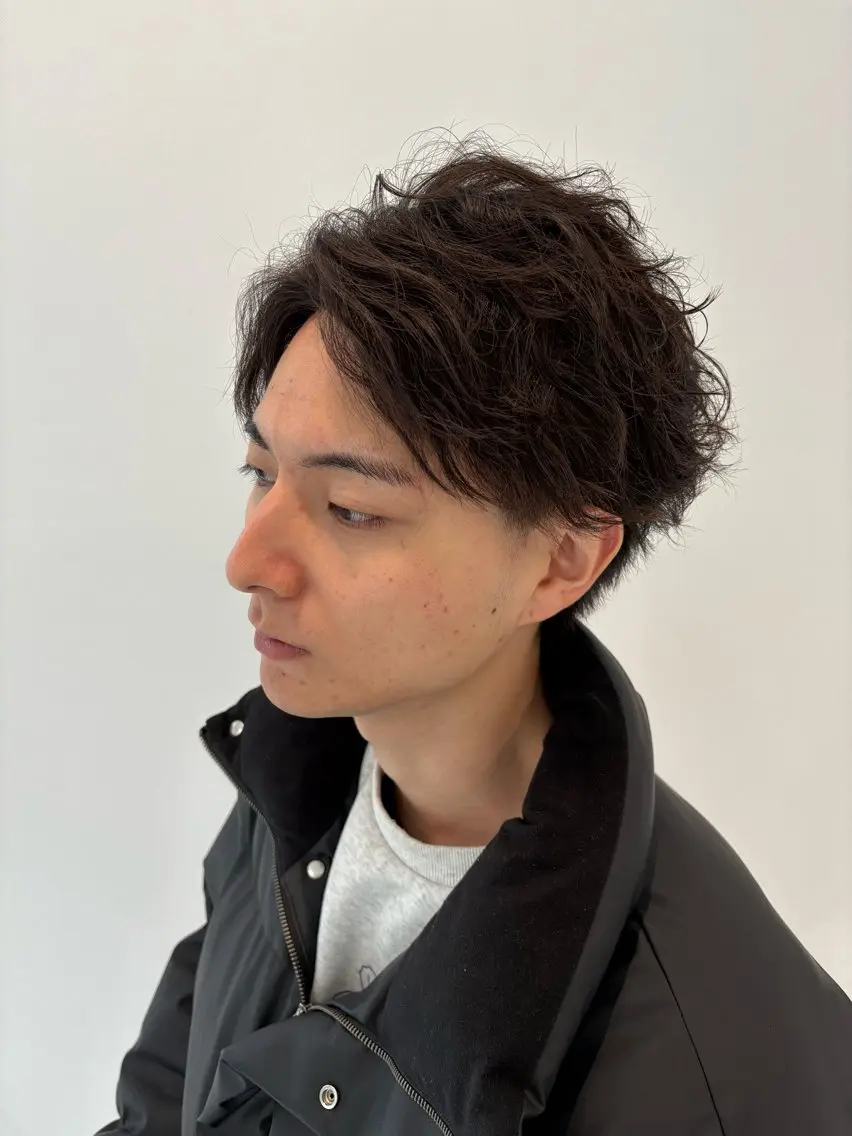 メンズ moi Blanc/ Aoyagiのヘアスタイル