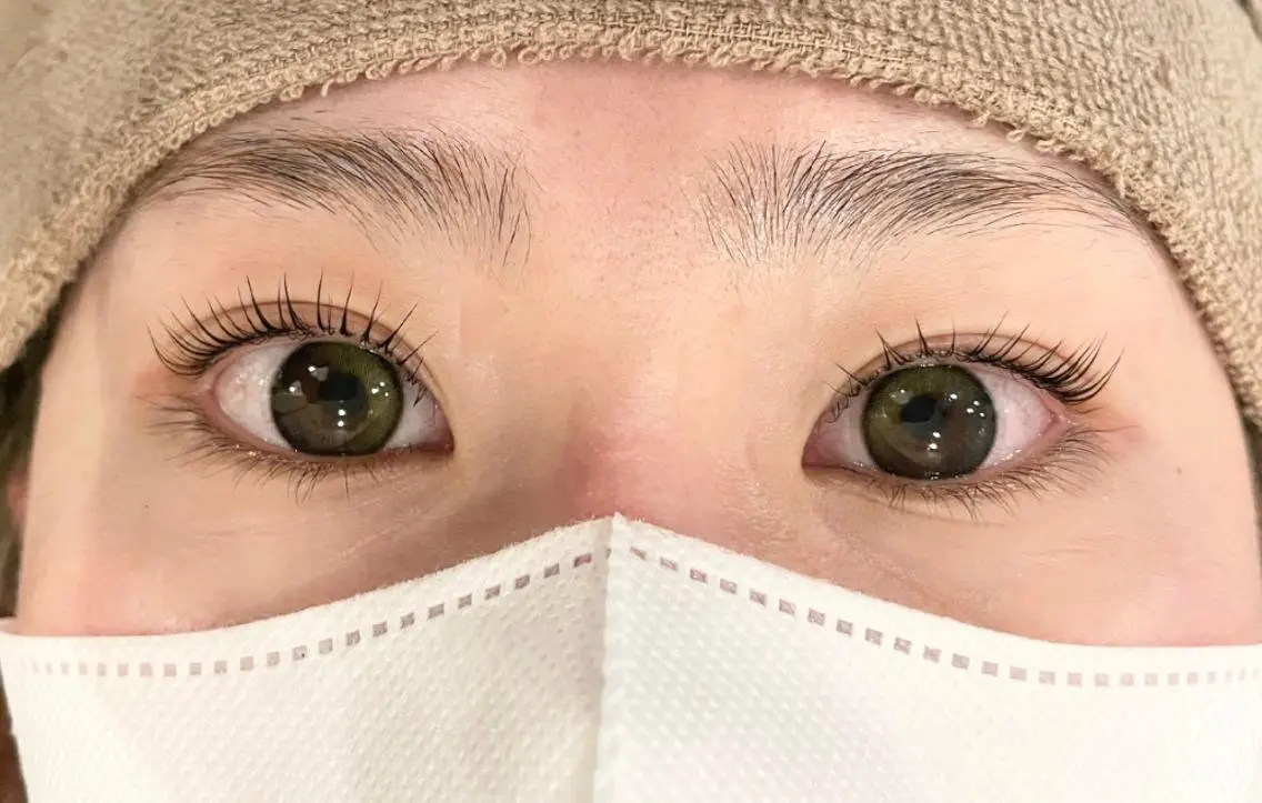 マツエク・マツパ パリジェンヌラッシュリフト ニコットラッシュ 難波加藤の眉毛・アイブロウイメージ