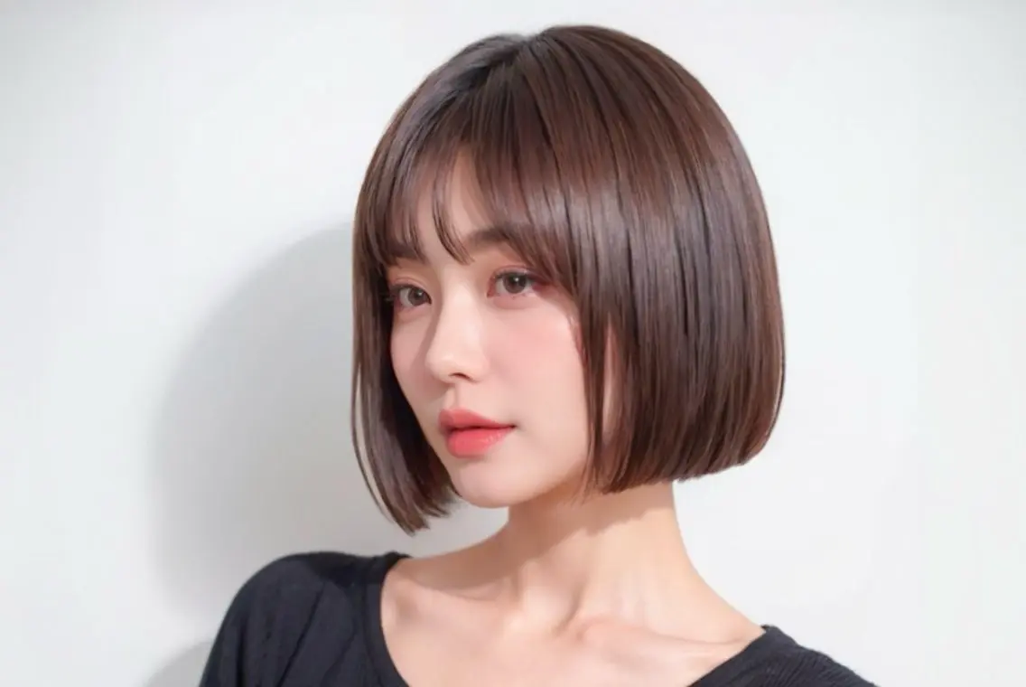 【気になるところだけ🐰】🫧前髪➕顔周りストレート🫧🕊フルバングOK💕🇰🇷他クーポン併用される方限定⚠️の写真