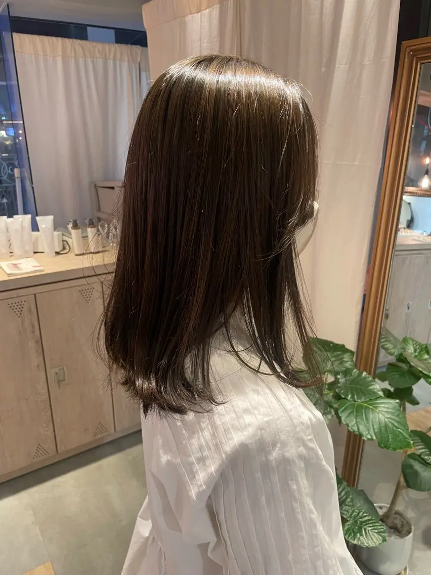 カラー 🎀西川芽依/ 暖色カラー🎀のヘアスタイル