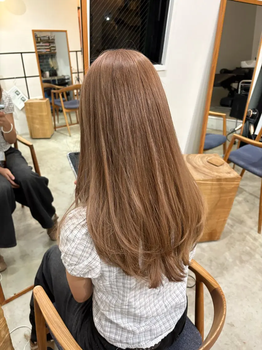 カラー ヘアカラー なな/大阪 /透明感カラーのヘアスタイル