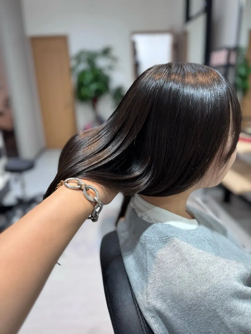 ロング カラー 杉村 太陽のヘアスタイル