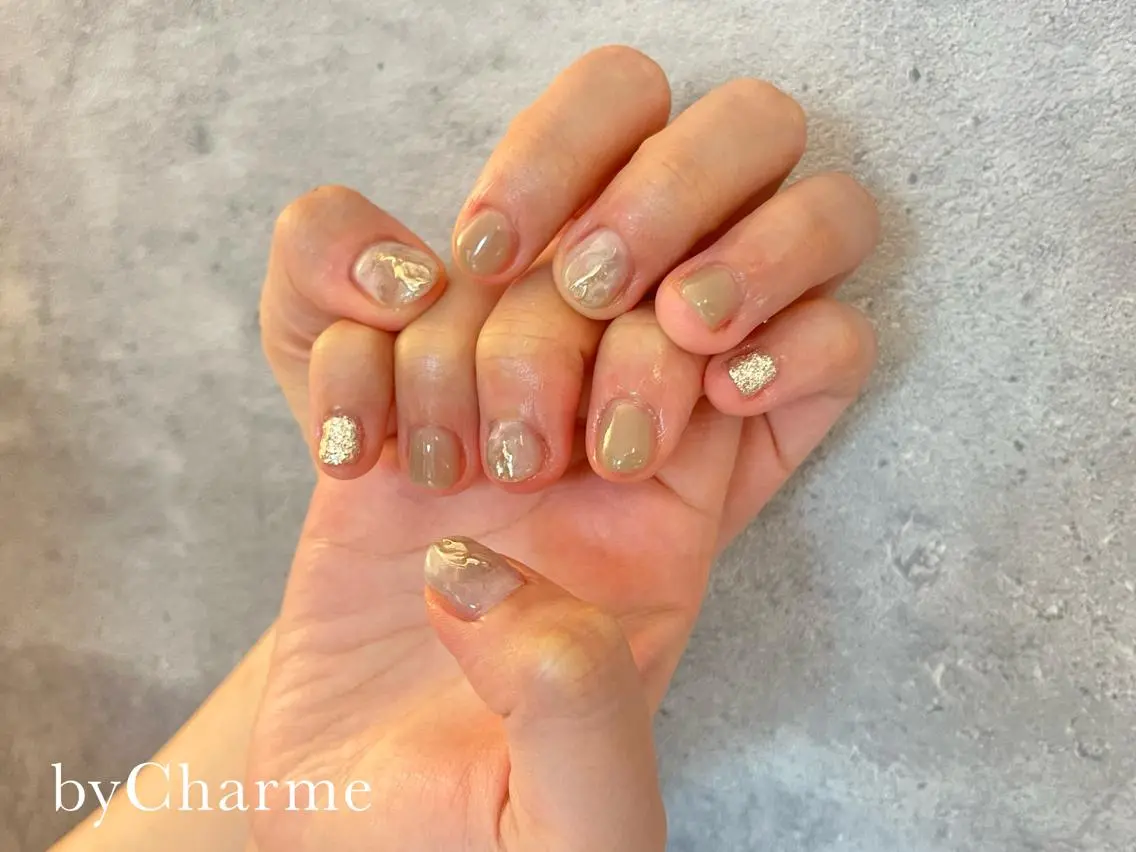 ネイル ニュアンスネイル Ray. Maayaのネイルデザイン