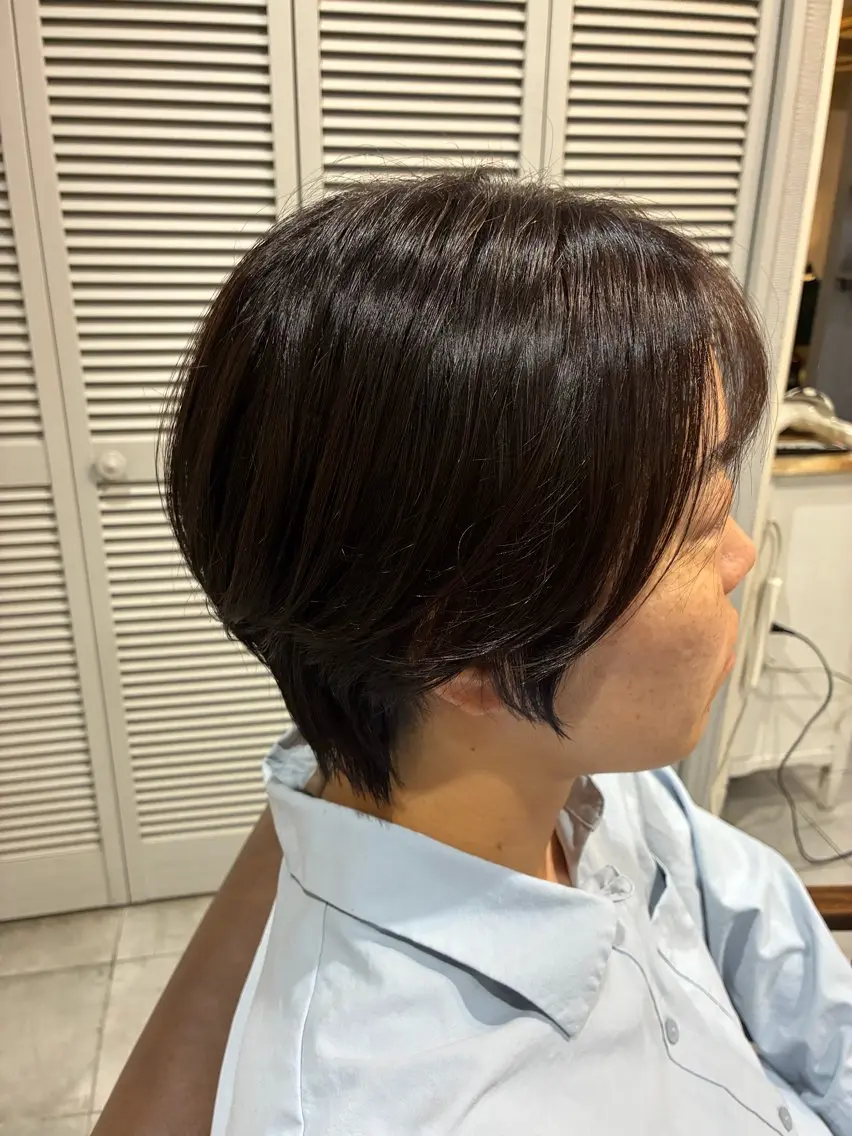 ショート カラー カット ヘアカラー トリートメント ❄️中野侑香❄️ ハイライト/ブリーチのヘアスタイル