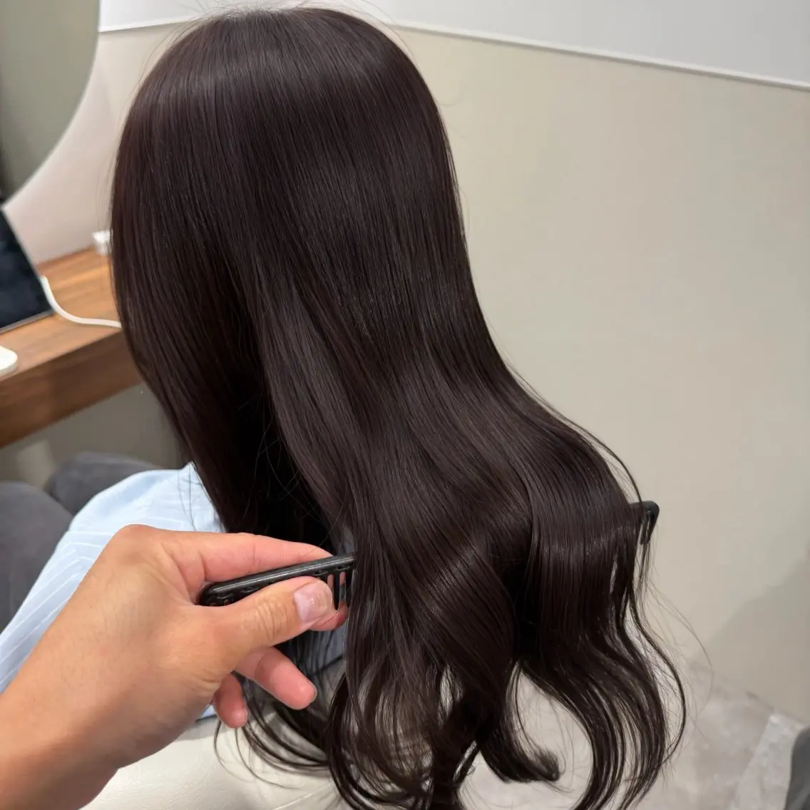 ロング カラー カット ヘアカラー トリートメント 川崎のカラー職人🥣 kentaのヘアスタイル