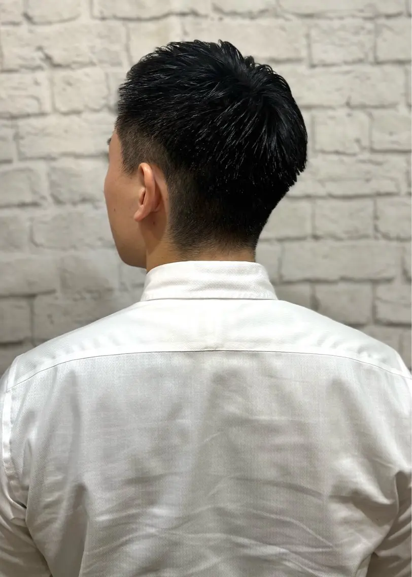 ショート メンズ カット ヘアカラー 💈メンズカット 💈河野透和のヘアスタイル