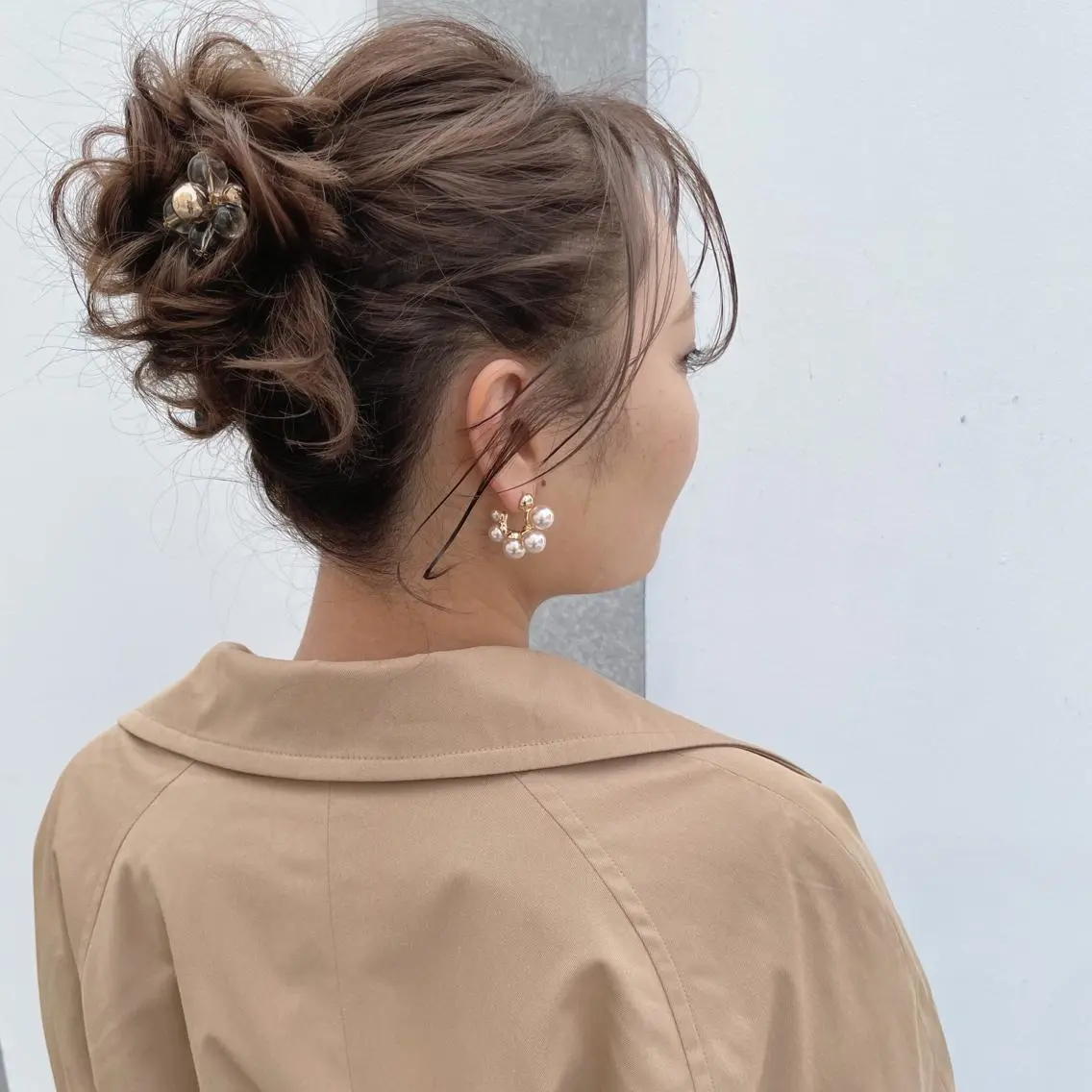 ヘアアレンジ 結婚式・ブライダル ヘアセット 韓国モテhair🍑 momoのヘアスタイル
