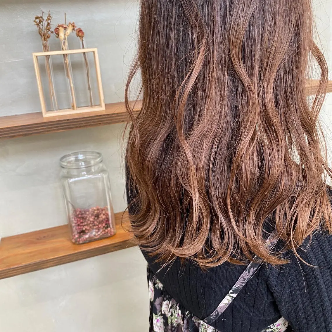 セミロング カラー 【美髪矯正特化】 ズケヤマのヘアスタイル