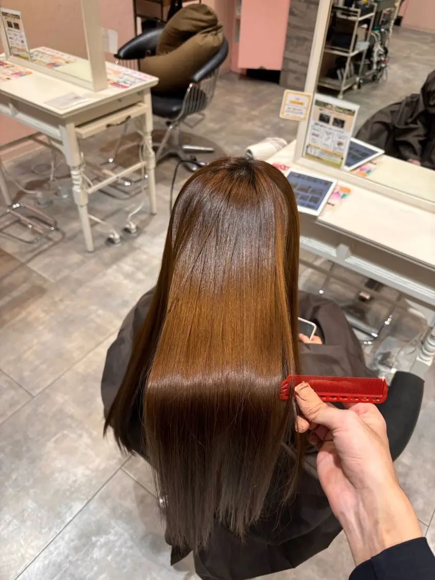 ロング 伸ばしかけ 髪質改善 髪質改善 田中大貴のヘアスタイル