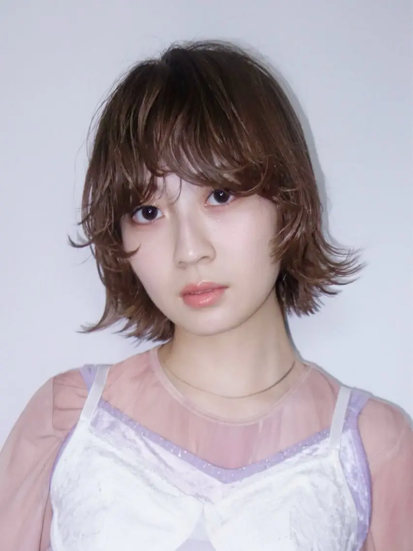 ショート レイヤーカット sauのヘアスタイル