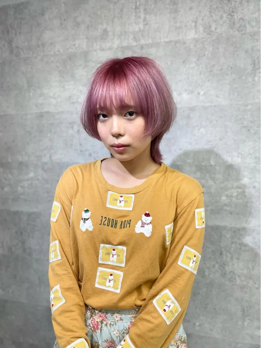 カラー ヘアカラー yasuハイトーン/ デザインカラーのヘアスタイル