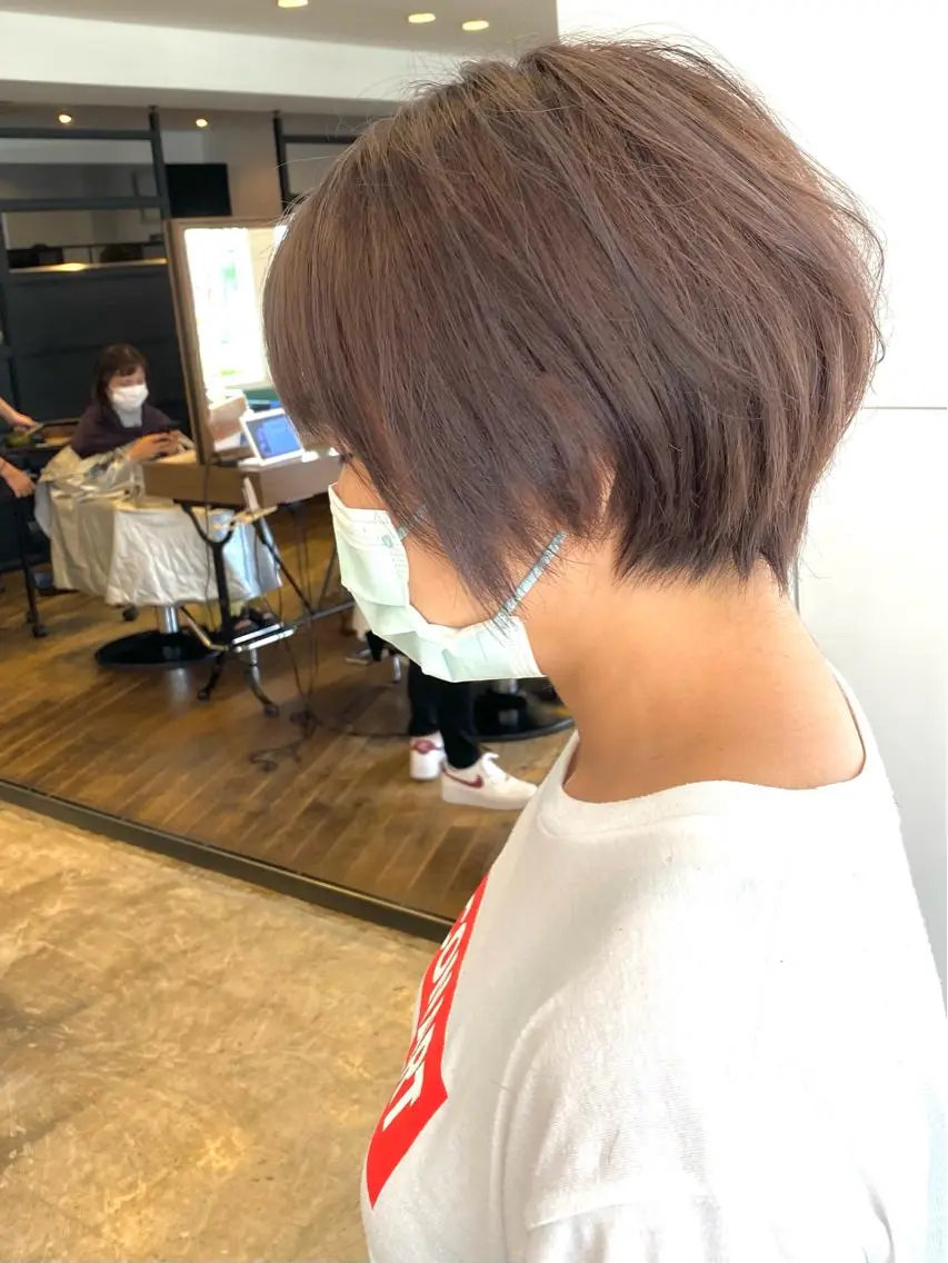 人気No1👑お得メニュー👑👑ご新規様 限定👑　　　　　　　　　　　大人女性カット、艶髪カラーカット¥11475​〜​の写真