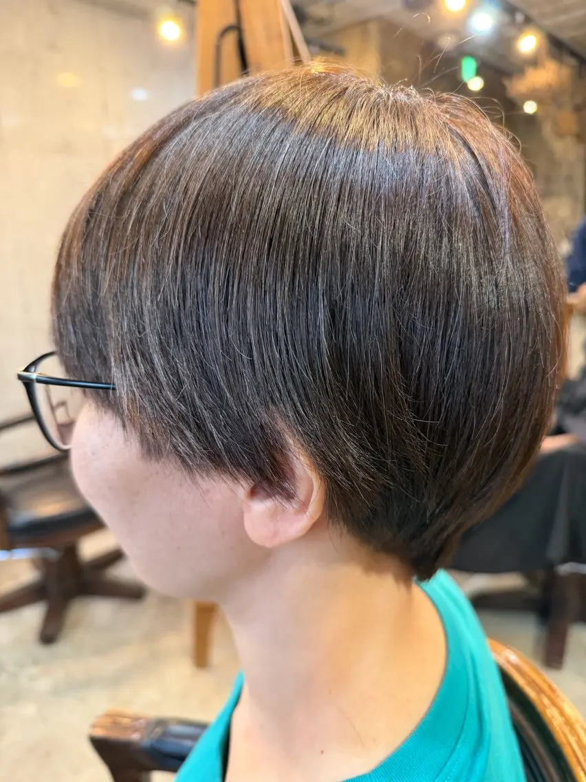 ショート カラー ヘアアレンジ ブラウンカラー ショートヘア カット ヘアカラー 🍀Ryosuke 🍀のヘアスタイル