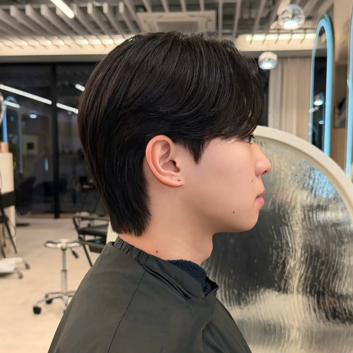 パーマ メンズ メンズ韓国風 カット パーマ 縮毛矯正 韓国メンズヘア☆ 韓国ヘアYUTOのヘアスタイル