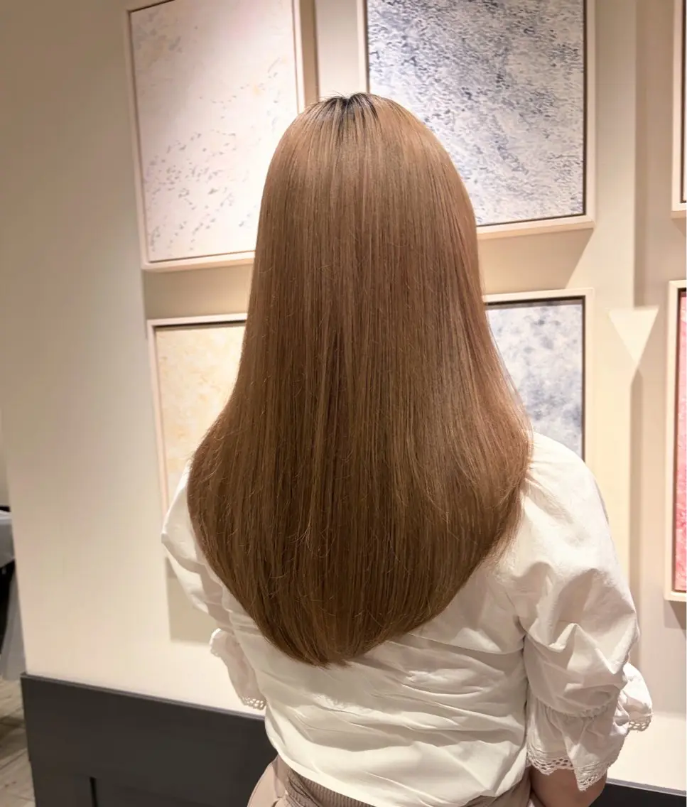 ロング モデル様募集中 ✂️カギワダのヘアスタイル