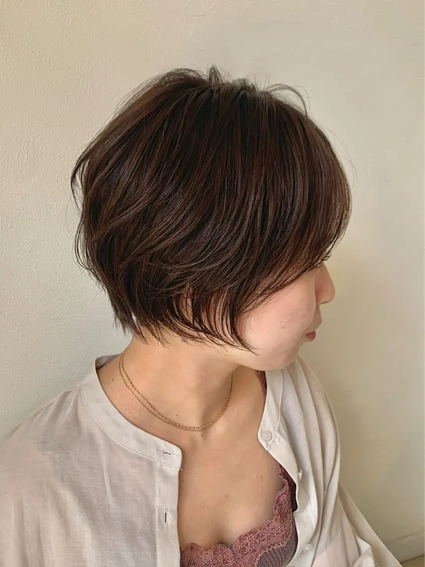ショート 𝑅𝐸𝑁🎀✨/ 茶屋町/モデル募集中のヘアスタイル
