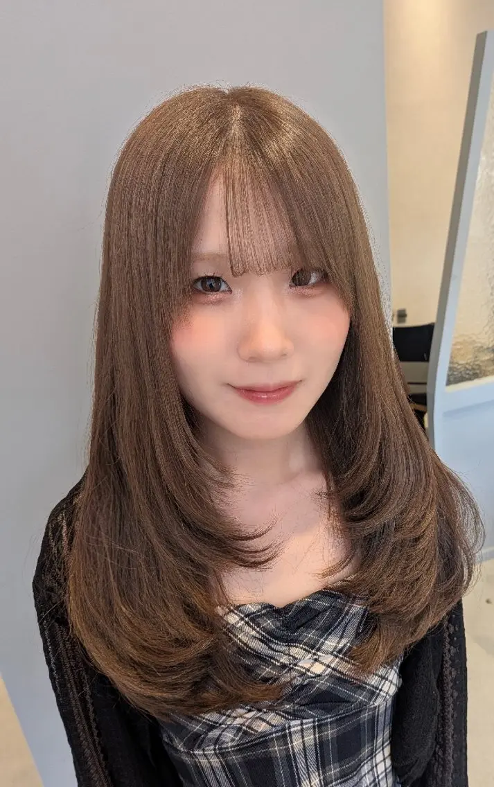 ロング ヘアカラー 古屋 美春のヘアスタイル