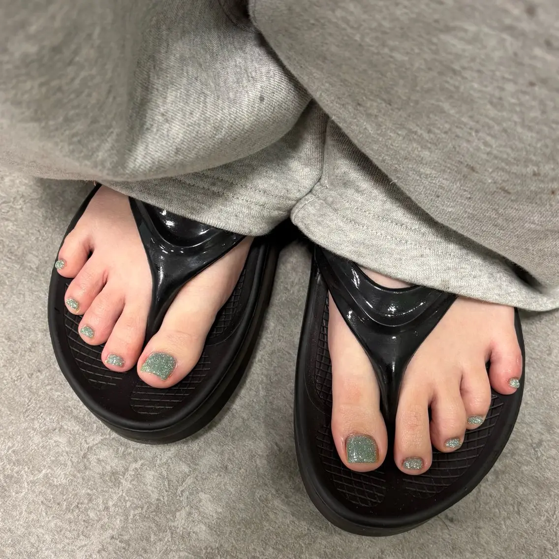 フットワンカラー5500yen【オフあり】120種類から選べます🩶の写真