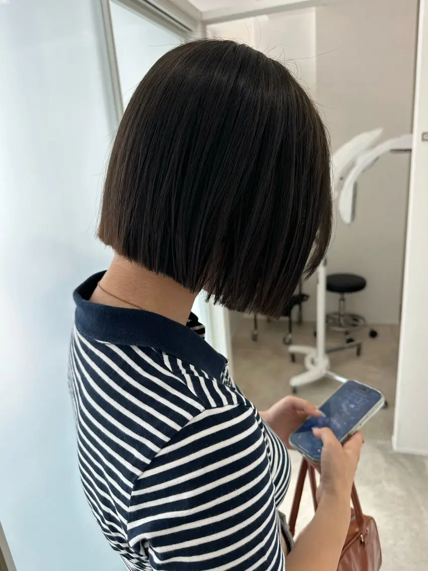 ショート カラー カット ヘアカラー トリートメント レイヤー/ヘアセット 💐nao.のヘアスタイル