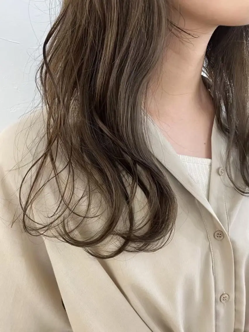 ミディアム メンズパーマ/ ハイトーン/タニザキのヘアスタイル