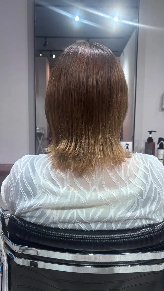 ショート 縮毛矯正 トリートメント 海老名駅🫧トレンド カラー🫧橋本小雪のヘアスタイル