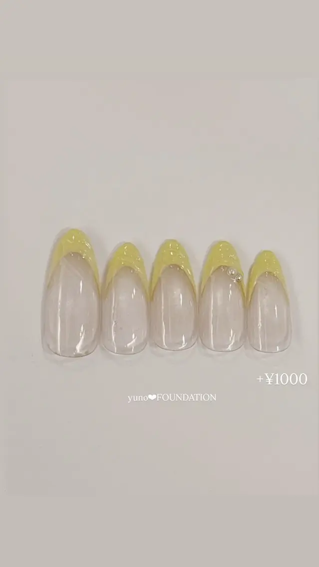 ネイル yuno❤︎ FOUNDATIONのネイルデザイン