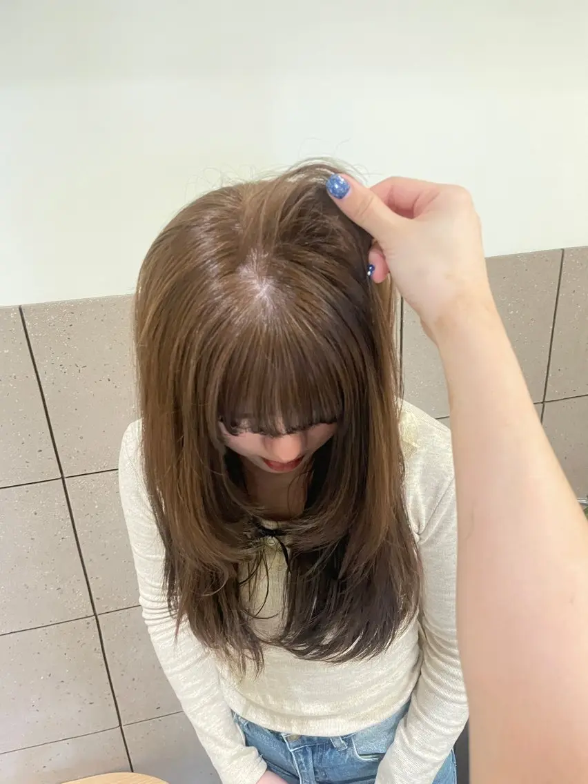ロング ヘアカラー JURI /HUIのヘアスタイル