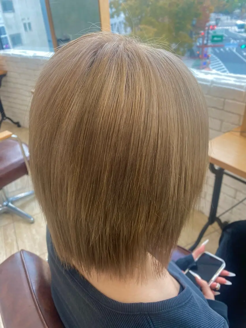 ミディアム ヘアカラー belle   / kaede🍁のヘアスタイル