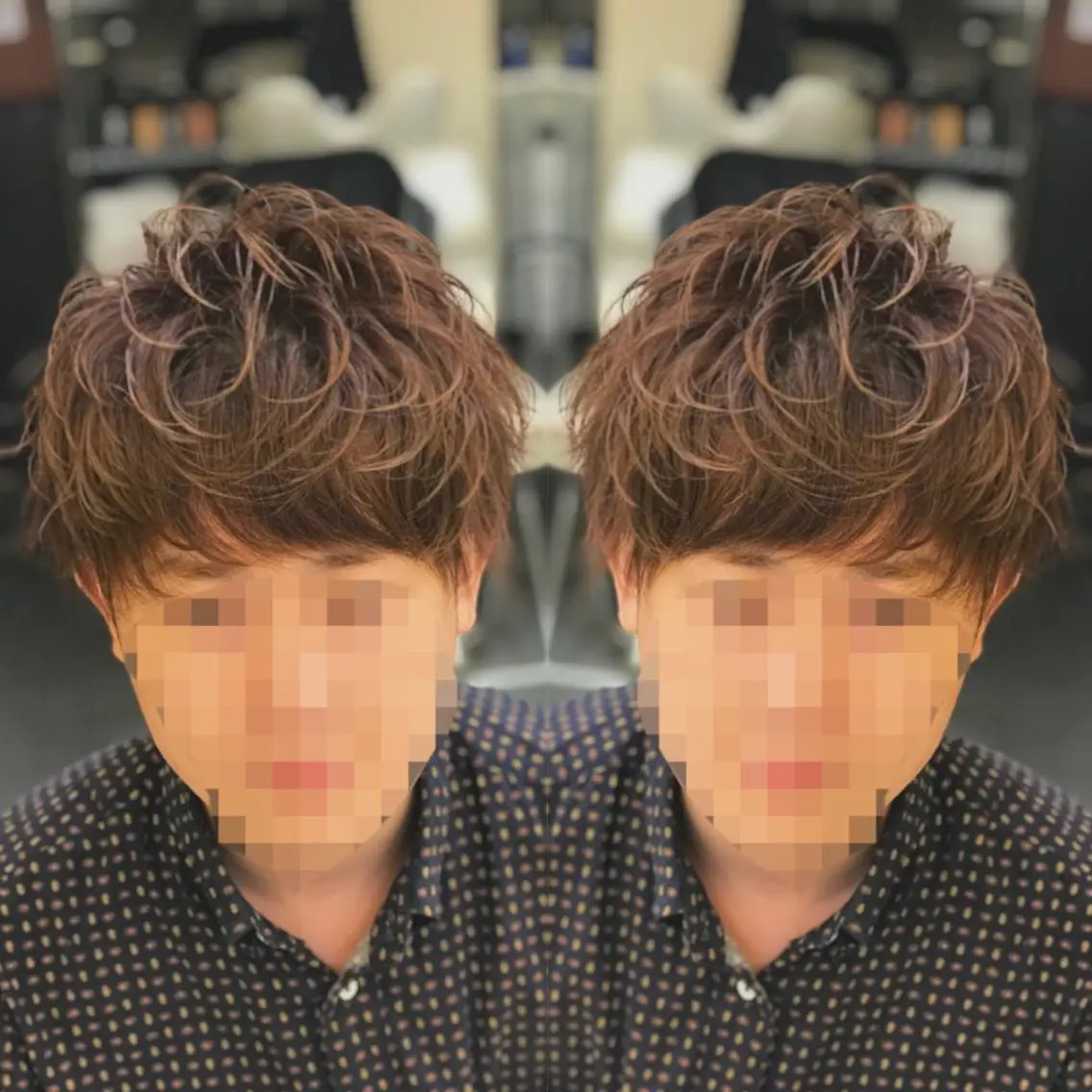パーマ メンズ カット メンズ&髪質改善縮毛 矯正【平山🔥拓哉】のヘアスタイル