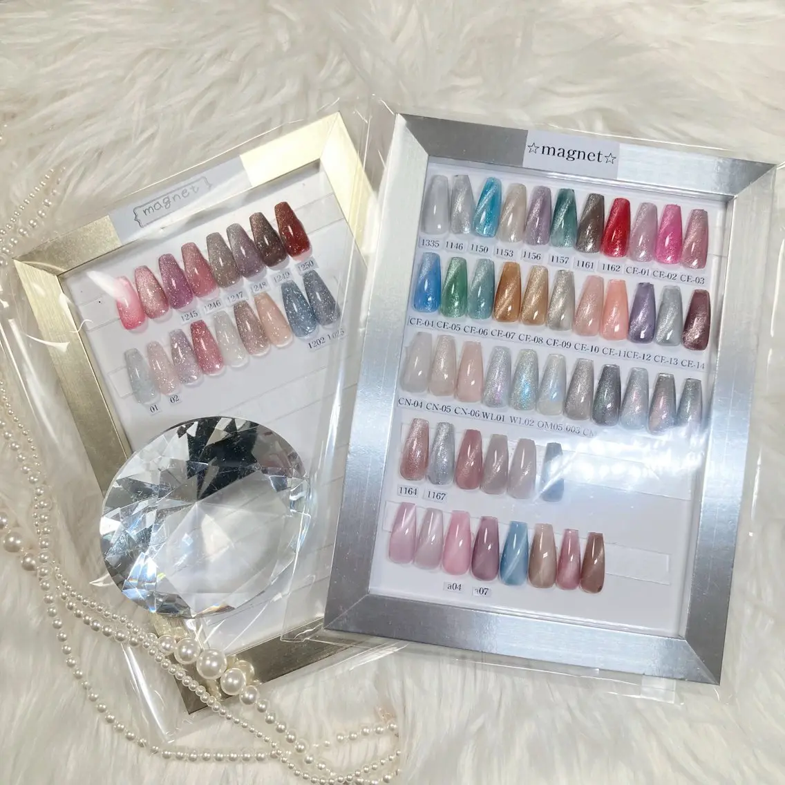 ネイル マグネットネイル フットネイル ✩.*🎀 aoi🎀のネイルデザイン