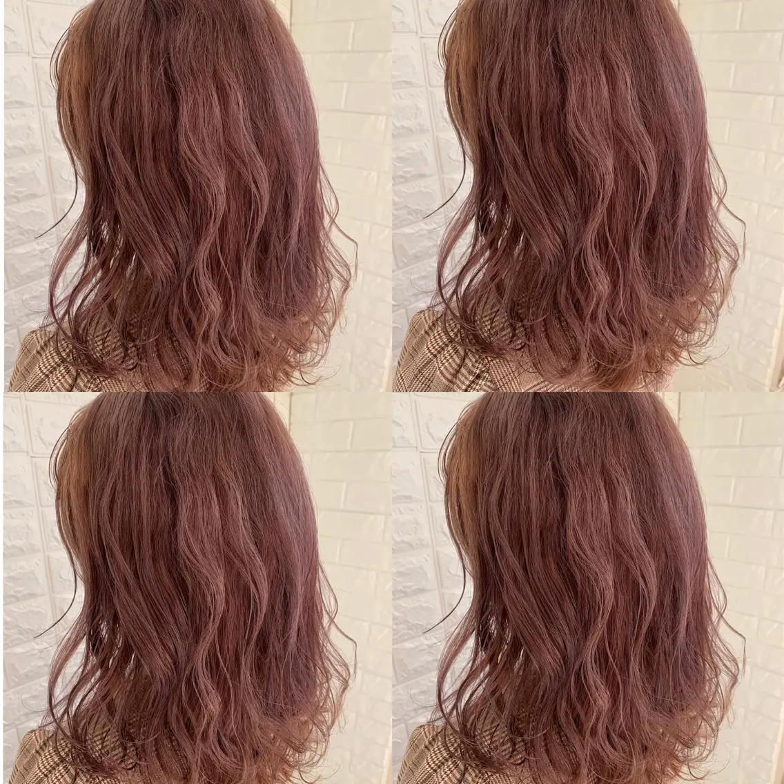 セミロング カラー ブリーチ ラベンダーカラー ピンクカラー ピンクラベンダー ヘアカラー トリートメント ハイトーン/ブリーチ 山崎　悠次のヘアスタイル