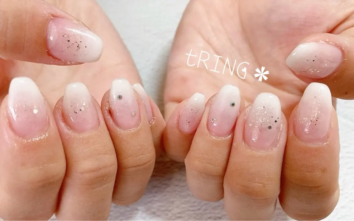 ネイル ハンドネイル tRING* しいの木台のネイルデザイン