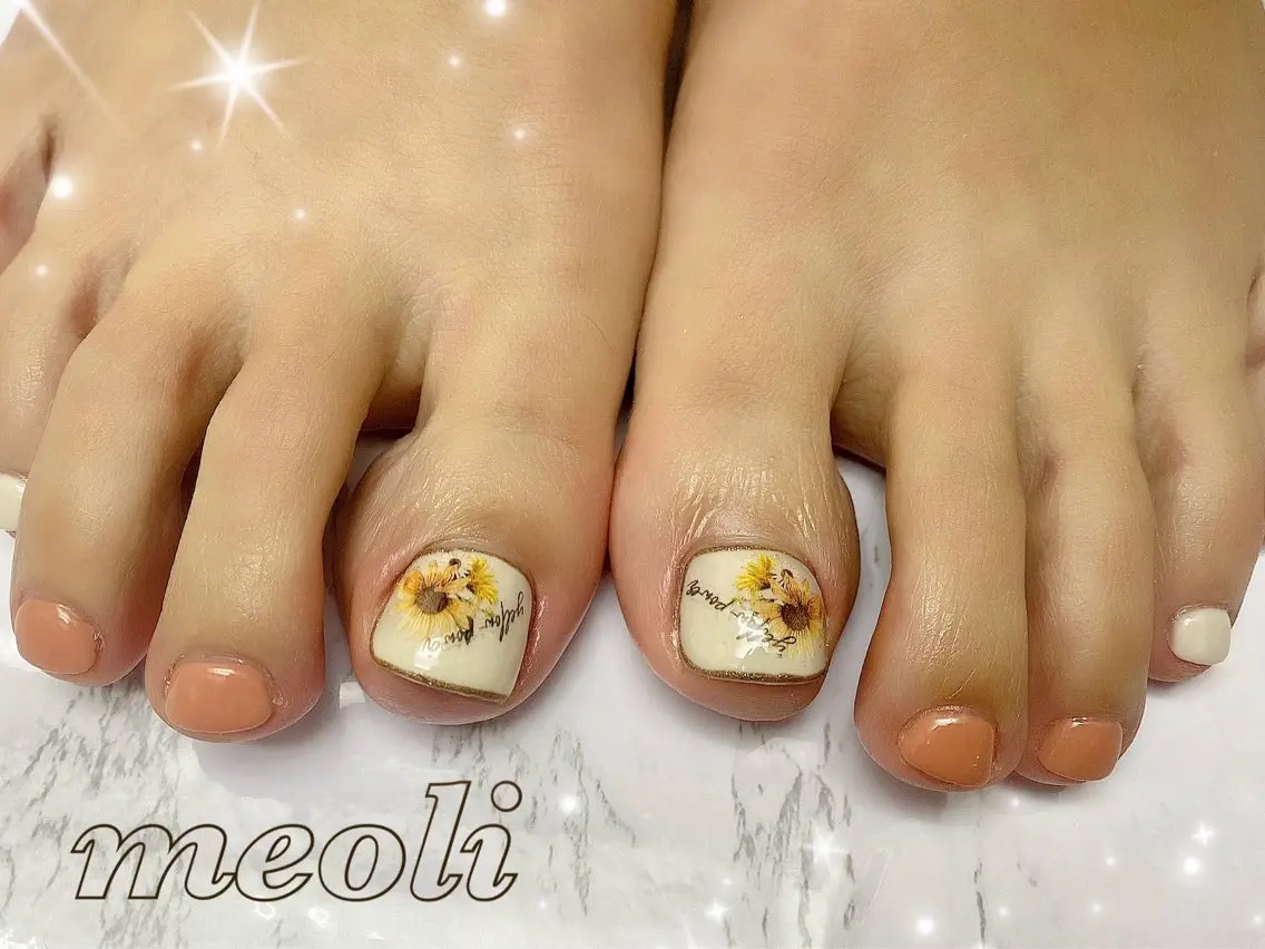 ネイル フットネイル nail salon meoli メグのネイルデザイン