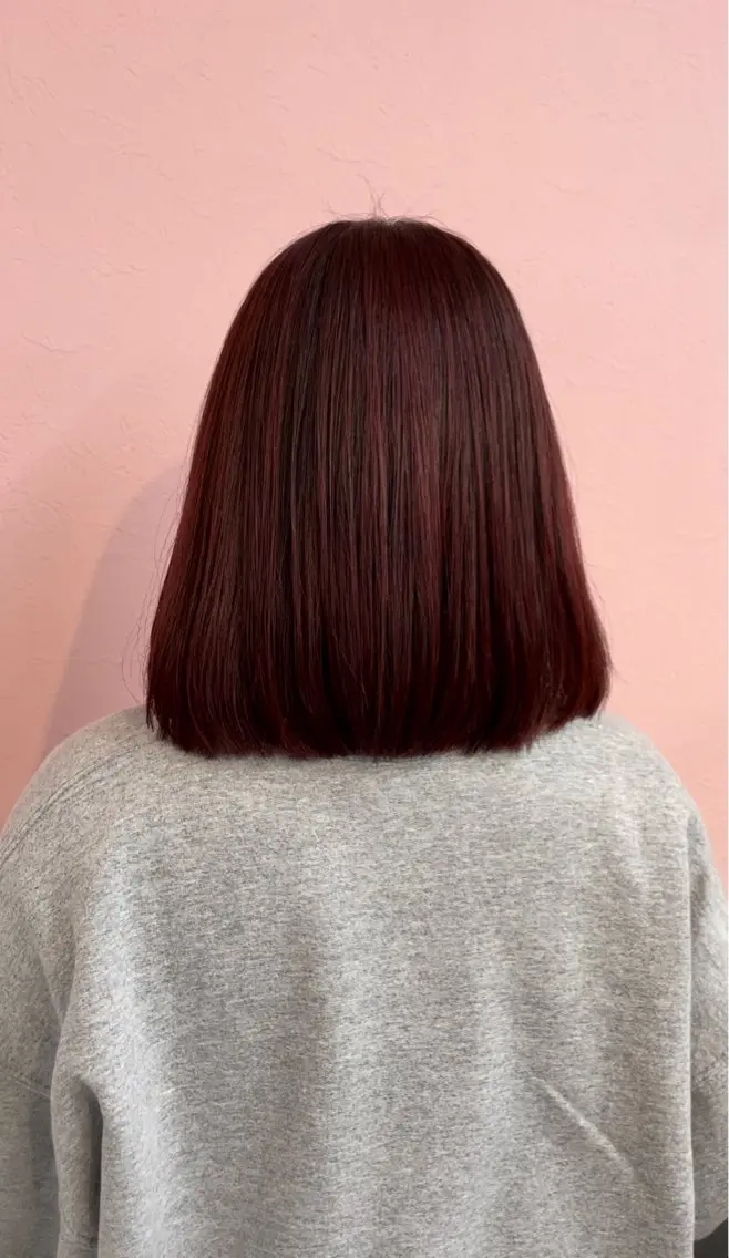 カラー 松本 ゆまのヘアスタイル