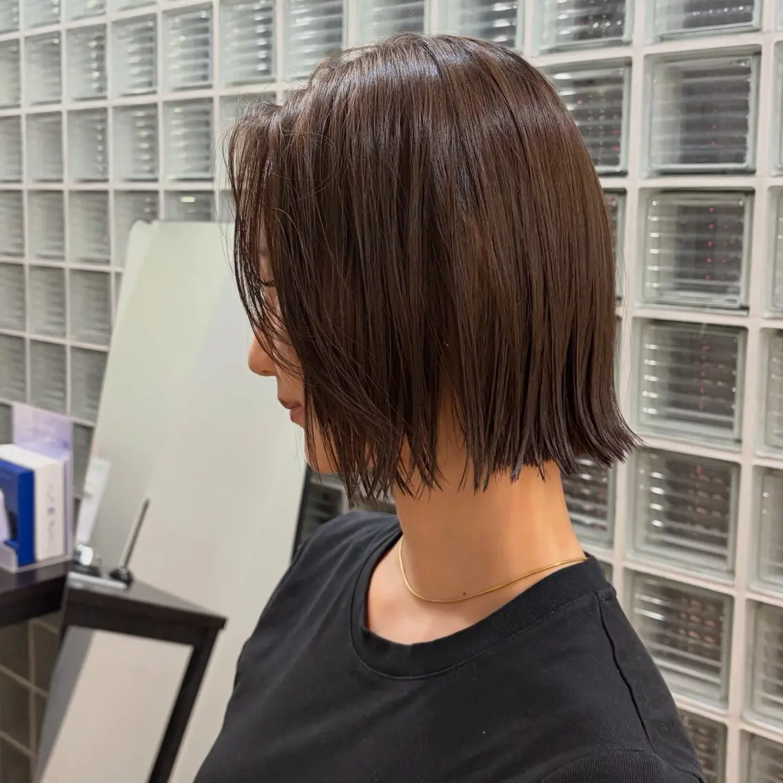 カラー カット 縮毛矯正 森下 美穂のヘアスタイル