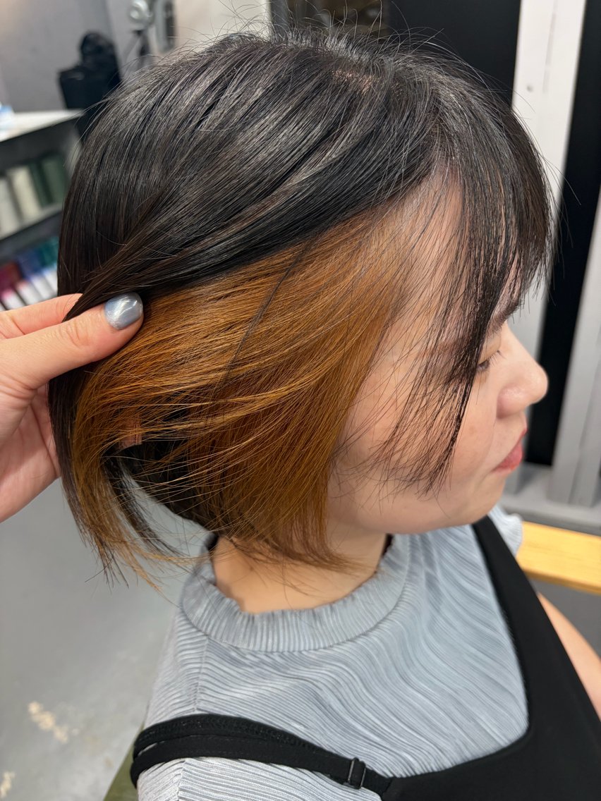 カラー やぶかみ りんのヘアスタイル